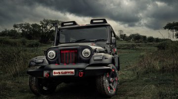 Mahindra Thar Black Hawk by Reddy Customs