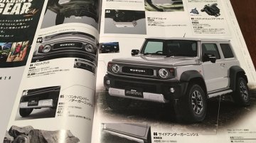 Suzuki Jimny Sierra accessories brochure