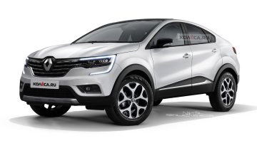 Renault SUV coupe (Renault LJC) imagined - Rendering