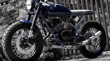 Modified Yamaha RD350 café racer by Moto Exotica