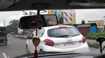 PSA testing out components using the Peugeot 208 in India