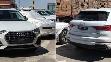 India-bound 2019 Audi Q3 spotted in different colours in China