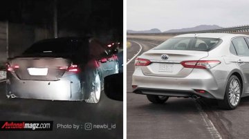 India-bound next-gen Toyota Camry begins testing in Indonesia