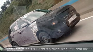 New spy media of the Hyundai entry SUV comes from Korea