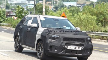 Made-for-India Kia SP (Kia Tusker) spied testing in Korea