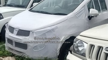 Mahindra Marazzo spy shot