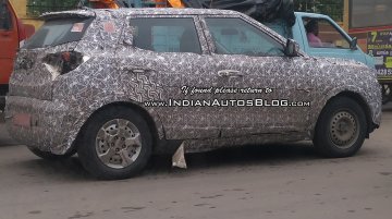 Mahindra S201 spy shots