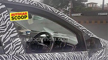 Tata X451's (Maruti Baleno rival) interior spied for the first time