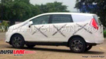 Mahindra Marazzo MPV - Spy Images