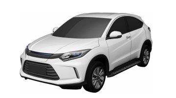 Honda HR-V-based EV - Image Gallery (Patent Images)