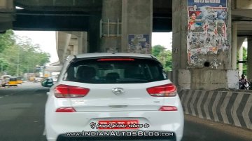 IAB reader spots the undisguised Hyundai i30 test mule again in India