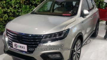 MG eRX5 (Roewe ERX5) pure electric SUV showcased at Delhi's Move Summit 2018