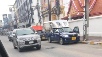 India-bound 2019 Mitsubishi Pajero Sport (facelift) spied in Thailand