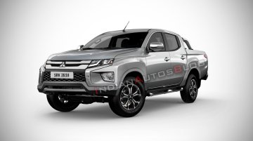 2019 Mitsubishi Triton (facelift) - IAB Rendering