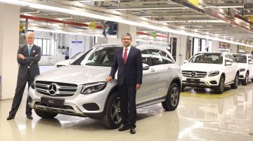 In a first for Mercedes-Benz India, Chakan-made GLC ships to the USA