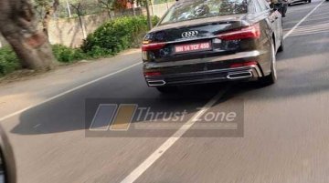 Eighth generation 2018 Audi A6 spotted testing in India