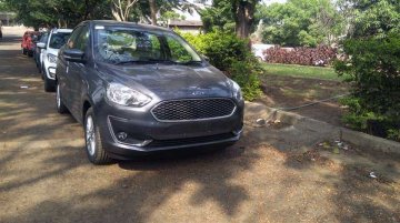 2018 Ford Figo Aspire (facelift) - Spy Images