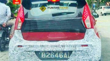 2019 Proton Iriz (facelift) spied on test