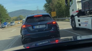 Mercedes-AMG A 35 4MATIC spotted near the Rastatt factory