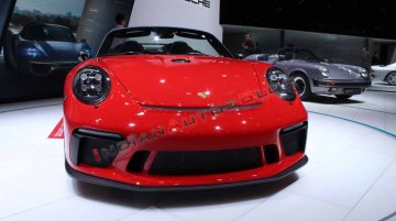 Porsche 911 Speedster Concept II at Paris Motor Show 2018