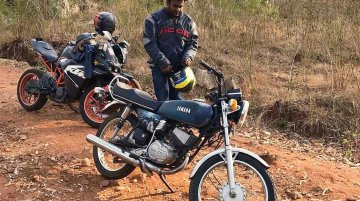 Modified Yamaha RX100