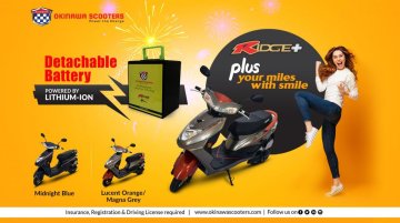 Okinawa Ridge+ Electric Scooter