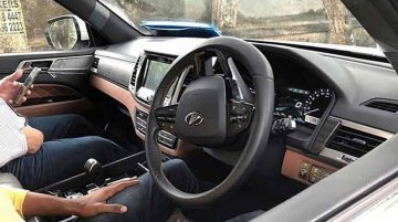 Interior of Mahindra Y400 spied ahead of launch this month