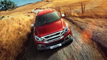 Facelifted Isuzu MU-X