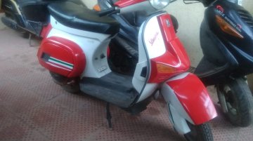 IAB reader gives his Vespa LML Pulse a mild makeover