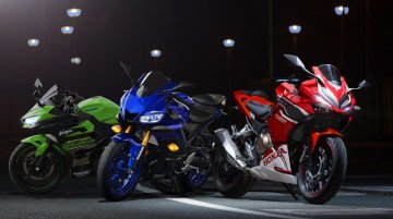 Honda CBR400R render