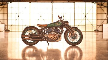 Royal Enfield Kx V-twin bobber concept - Image Gallery