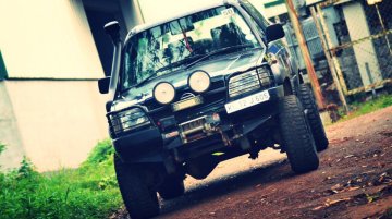 Modified Tata Sierra from Kerala looks off road-ready