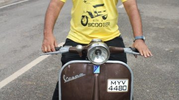 1964 Vespa owned by Vishal Agarwal