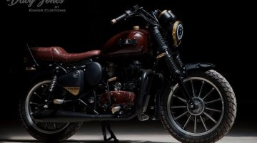Royal Enfield Thunderbird a.k.a. Davy Jones by Eimor Customs