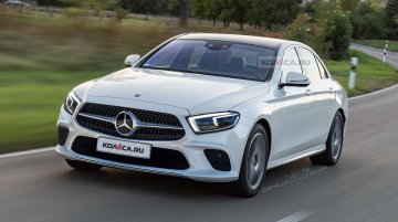 Russian media envisage the 2020 Mercedes E-Class (facelift) - Rendering