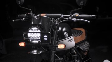 Modified Royal Enfield Himalayan Scrambler by Motokraft Customs