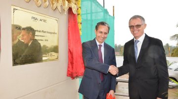 Groupe PSA and AVTEC inaugurate powertrain plant in India