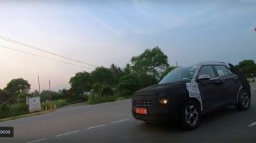 Hyundai Styx (Vitara Brezza-rival) spied high-speed testing [Video]