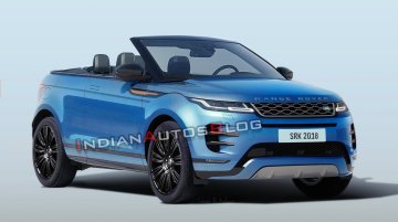 All-new Range Rover Evoque Convertible - IAB Rendering