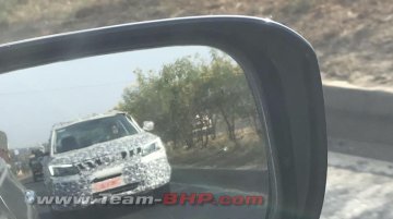 Mahindra S201 with production body & DRL spied; Name announcement on Dec 1