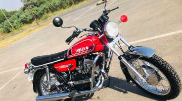 Check out this neatly restored 1986 Yamaha RD350