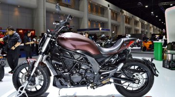 New Benelli 502S Cruiser at the Thai Motor Expo - Live