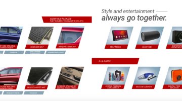 2018 Maruti Ertiga official accessories brochure