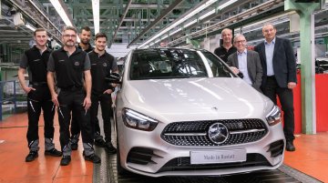 2019 Mercedes B-Class enters series production in Germany