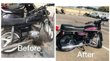 Yamaha RX100 restored - Image Gallery