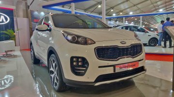 Kia Sportage showcased at the Autocar Performance Show 2018