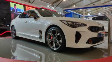 Kia Stinger GT showcased at the Autocar Performance Show 2018