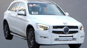 2019 Mercedes GLC (facelift) spotted in China