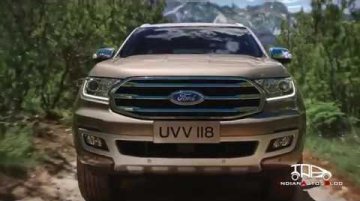 2018 Ford Endeavour facelift | First look preview | Updated design, features and new engine options
