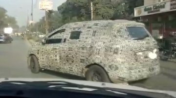 Renault RBC (Datsun GO+ rival) spotted in Gurgaon [Video]